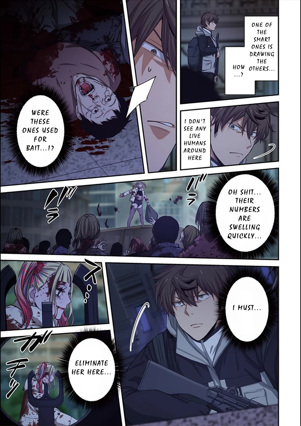 In A World Filled With Zombies, I’m The Only One They Won’t Attack chapter 25 page 14