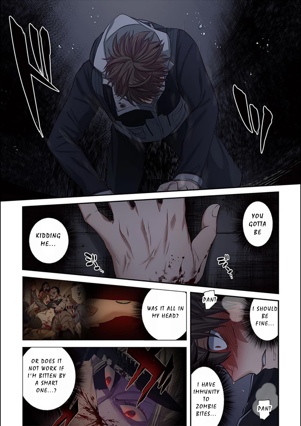 In A World Filled With Zombies, I’m The Only One They Won’t Attack chapter 27 page 14