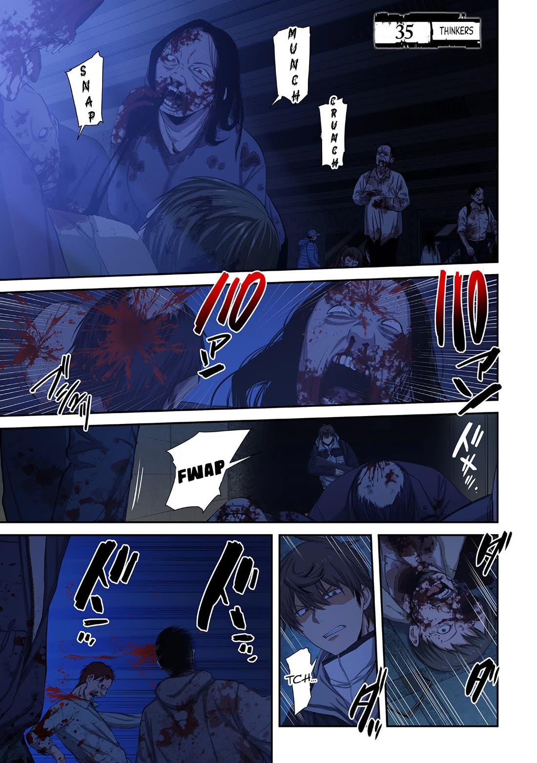 In A World Filled With Zombies, I’m The Only One They Won’t Attack chapter 35 page 1