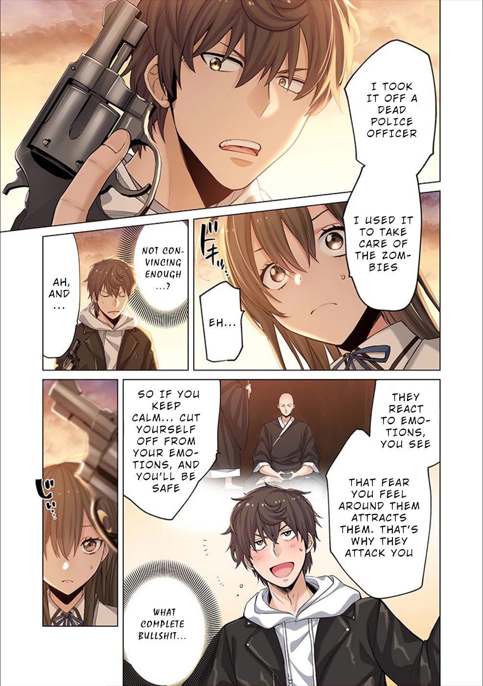 In A World Filled With Zombies, I’m The Only One They Won’t Attack chapter 4 page 10