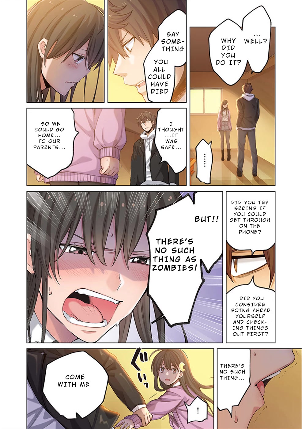 In A World Filled With Zombies, I’m The Only One They Won’t Attack chapter 4 page 7