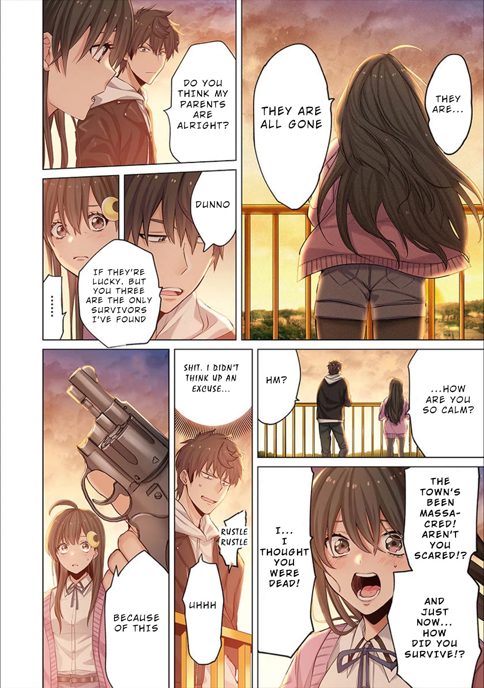 In A World Filled With Zombies, I’m The Only One They Won’t Attack chapter 4 page 9