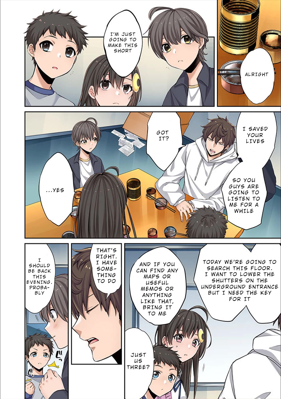 In A World Filled With Zombies, I’m The Only One They Won’t Attack chapter 5 page 7