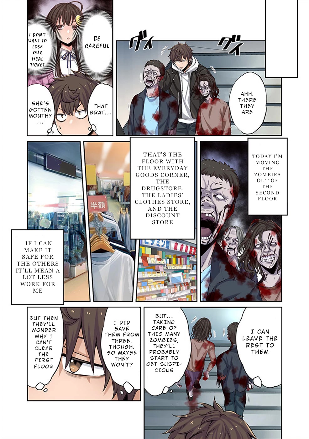 In A World Filled With Zombies, I’m The Only One They Won’t Attack chapter 5 page 8