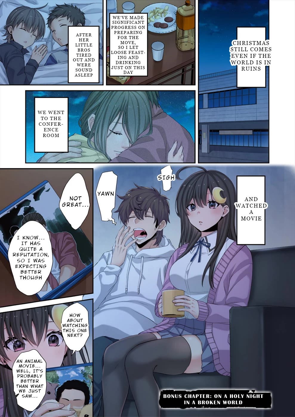 In A World Filled With Zombies, I’m The Only One They Won’t Attack chapter 8.5 page 1