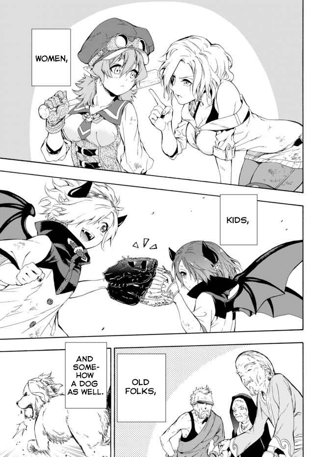 In Another World where Baseball is War, a High School Ace Player will Save a Weak Nation chapter 1.1 page 28