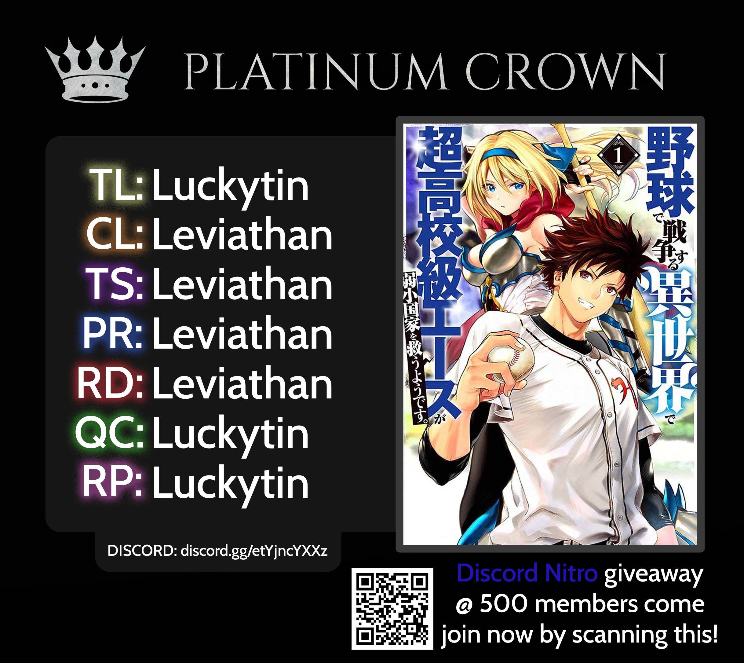 In Another World where Baseball is War, a High School Ace Player will Save a Weak Nation chapter 10.1 page 1