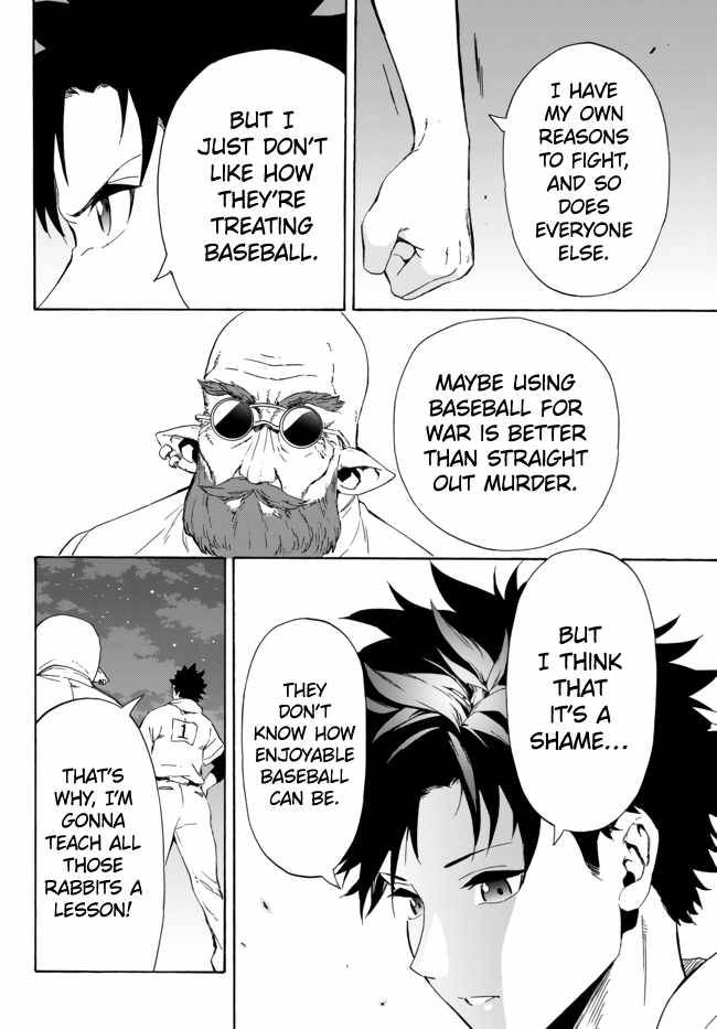 In Another World where Baseball is War, a High School Ace Player will Save a Weak Nation chapter 13.2 page 21