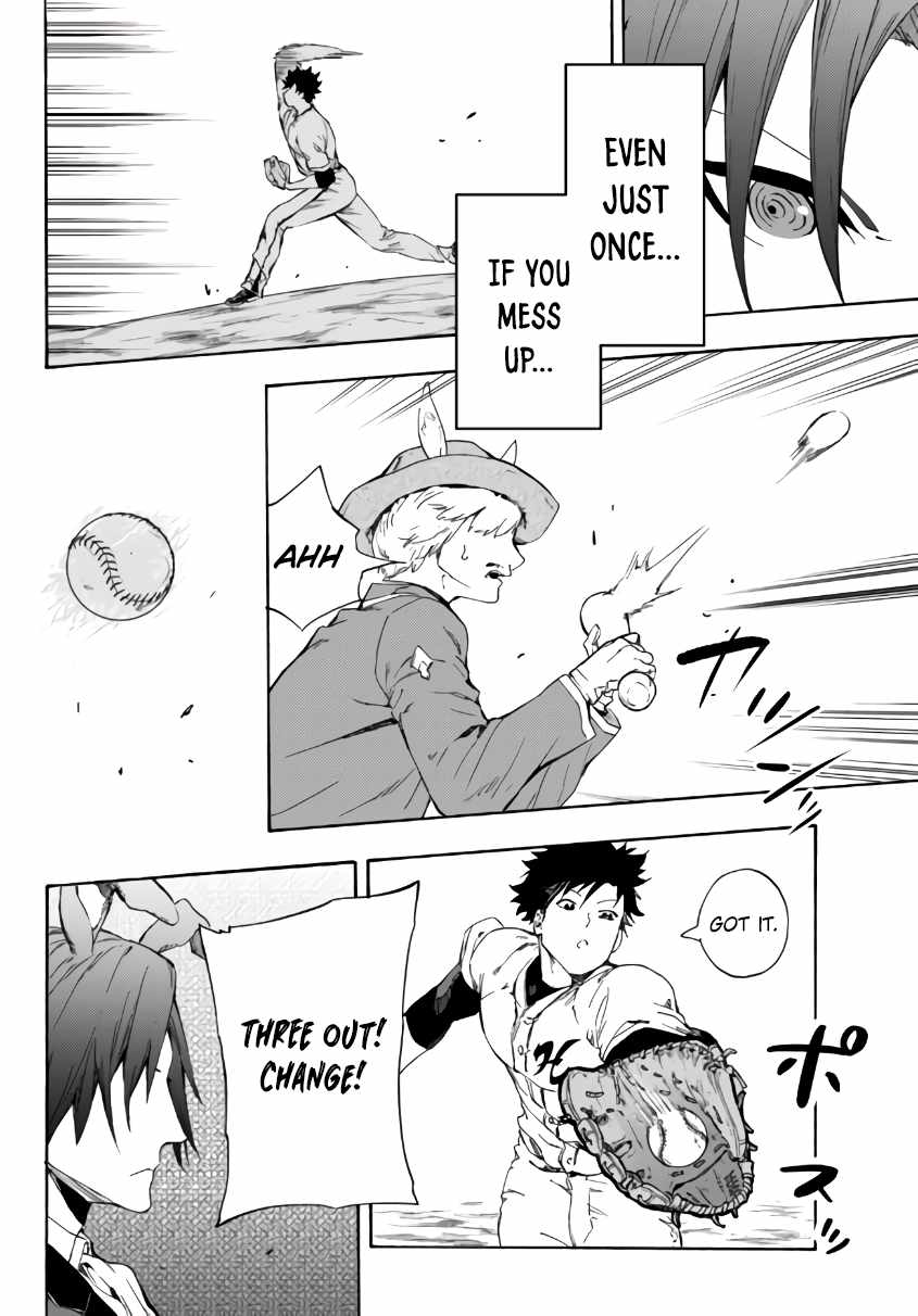 In Another World where Baseball is War, a High School Ace Player will Save a Weak Nation chapter 14 page 17