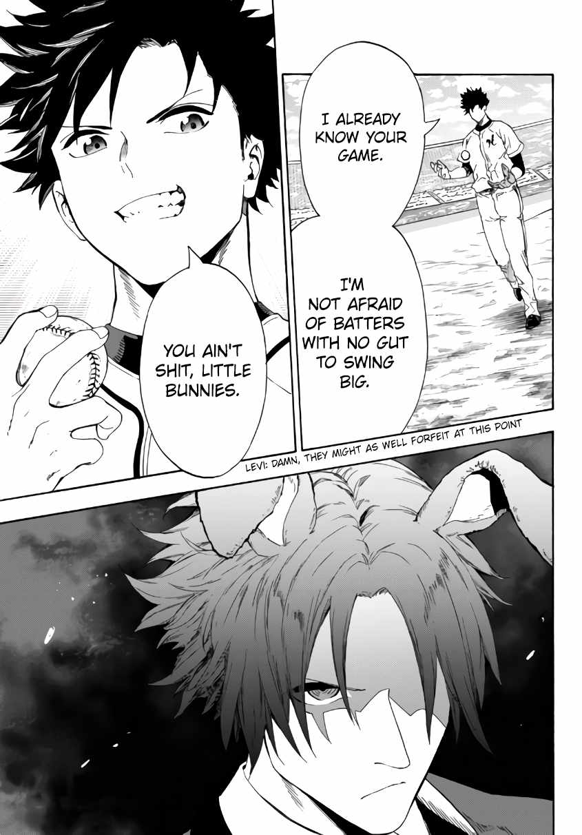 In Another World where Baseball is War, a High School Ace Player will Save a Weak Nation chapter 14 page 18