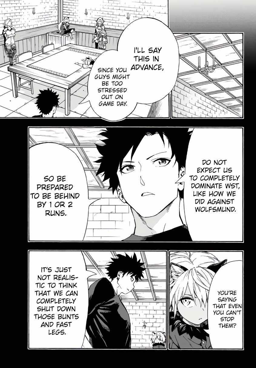 In Another World where Baseball is War, a High School Ace Player will Save a Weak Nation chapter 16 page 18