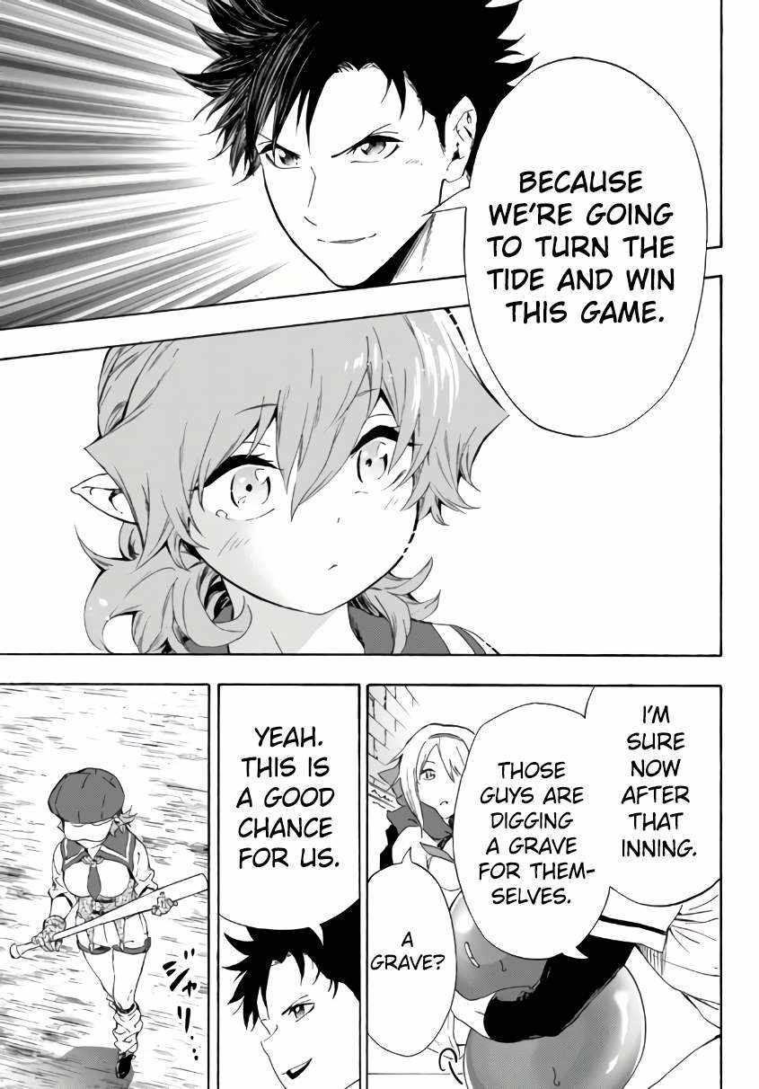 In Another World where Baseball is War, a High School Ace Player will Save a Weak Nation chapter 16 page 22