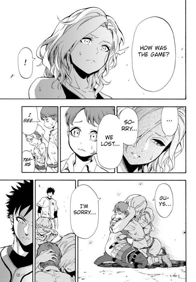 In Another World where Baseball is War, a High School Ace Player will Save a Weak Nation chapter 2.1 page 4