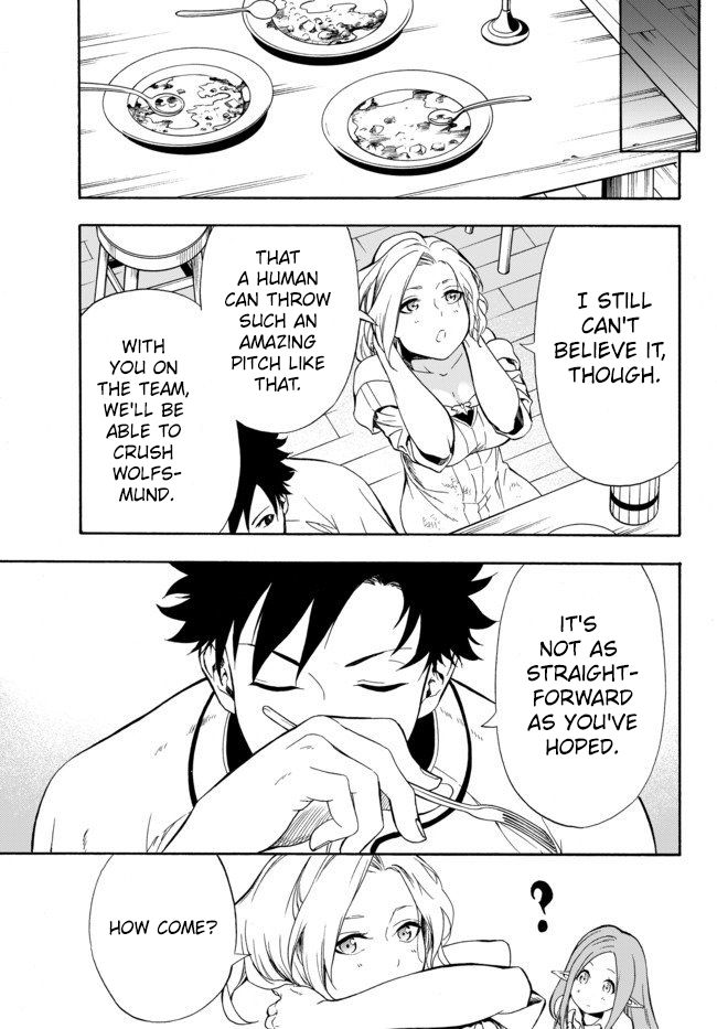 In Another World where Baseball is War, a High School Ace Player will Save a Weak Nation chapter 2 page 10