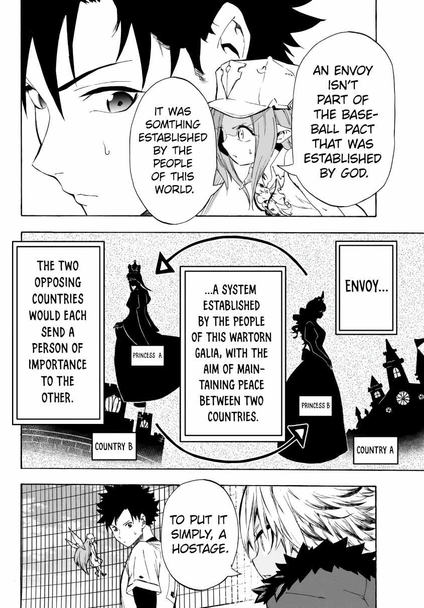 In Another World where Baseball is War, a High School Ace Player will Save a Weak Nation chapter 20 page 21