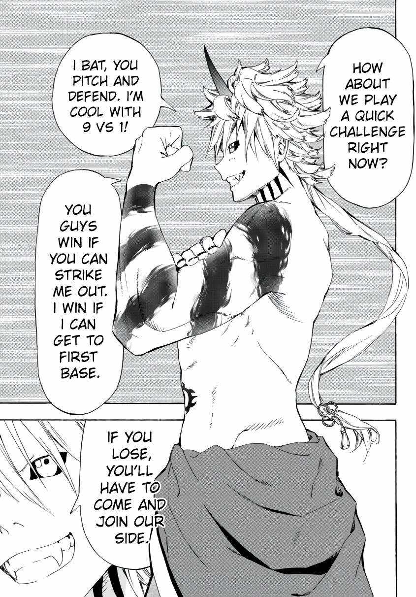 In Another World where Baseball is War, a High School Ace Player will Save a Weak Nation chapter 21 page 18