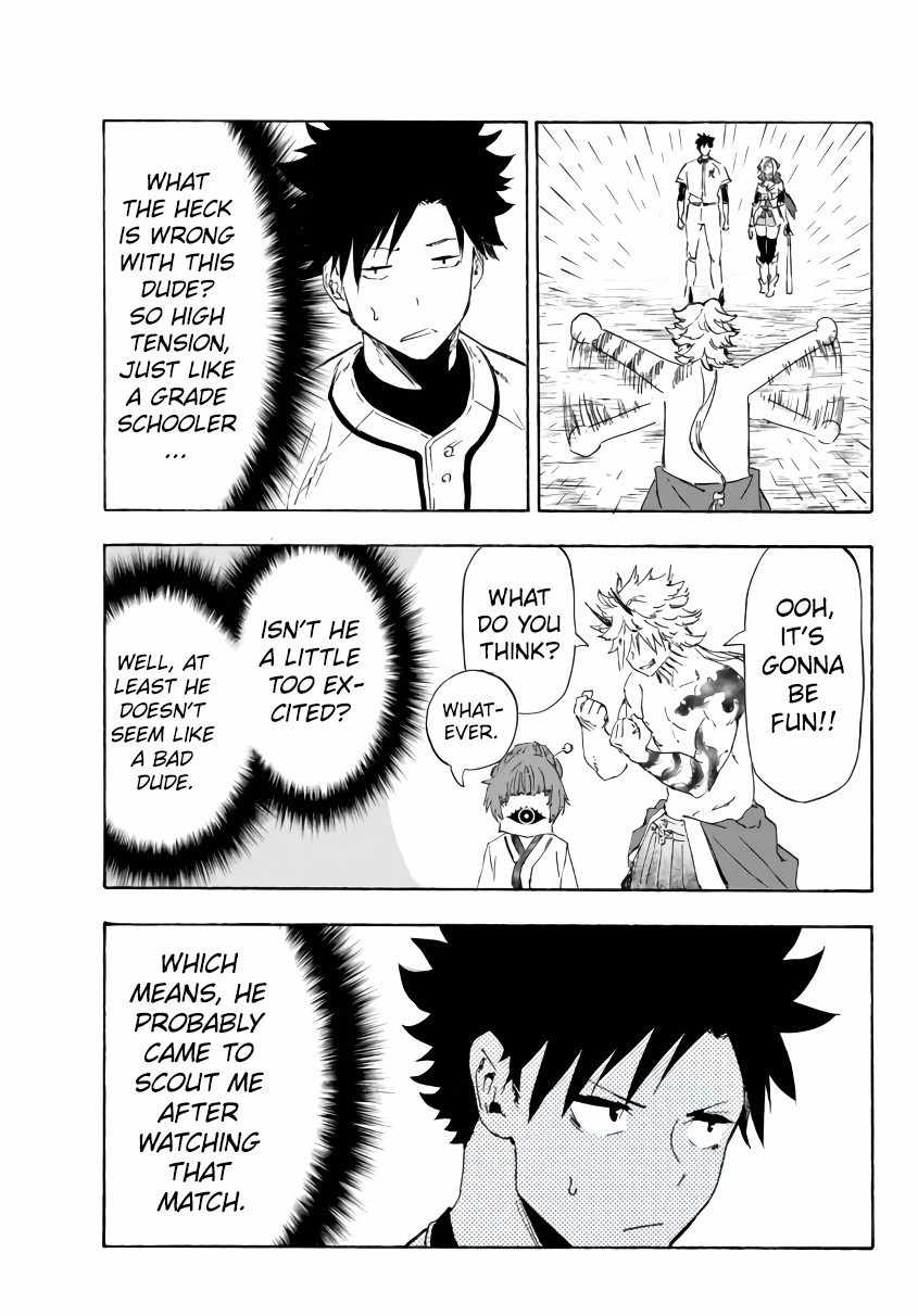 In Another World where Baseball is War, a High School Ace Player will Save a Weak Nation chapter 21 page 8