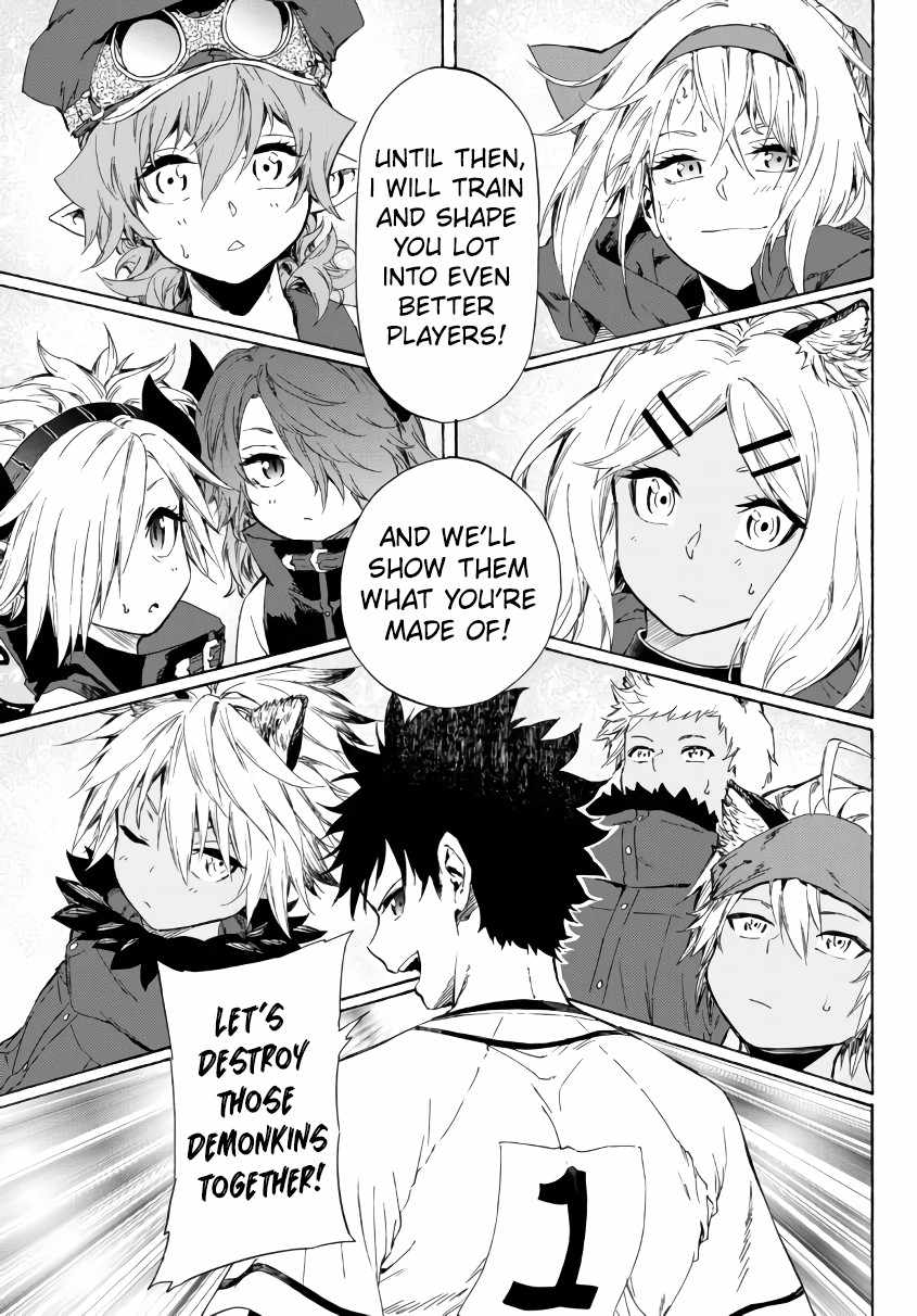 In Another World where Baseball is War, a High School Ace Player will Save a Weak Nation chapter 22.2 page 14