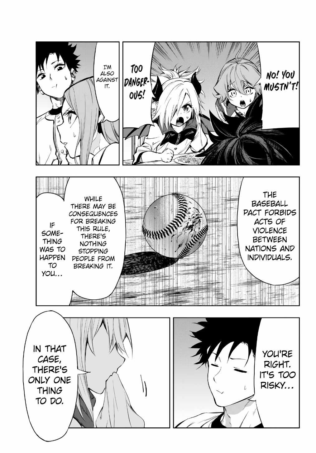 In Another World where Baseball is War, a High School Ace Player will Save a Weak Nation chapter 28.1 page 10