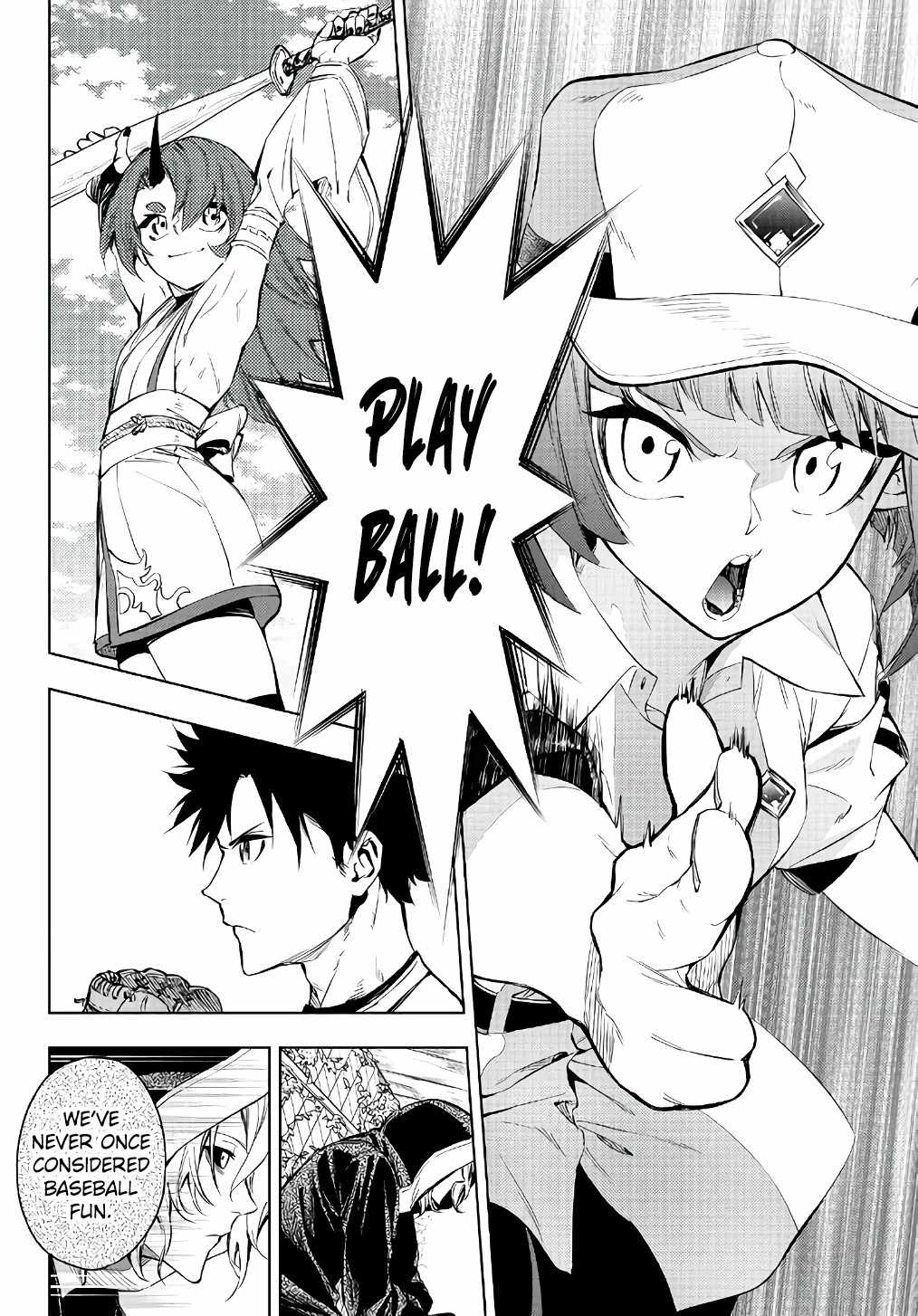 In Another World where Baseball is War, a High School Ace Player will Save a Weak Nation chapter 29.1 page 12