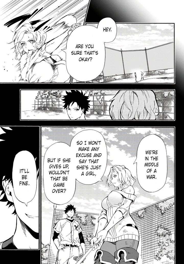 In Another World where Baseball is War, a High School Ace Player will Save a Weak Nation chapter 3 page 20