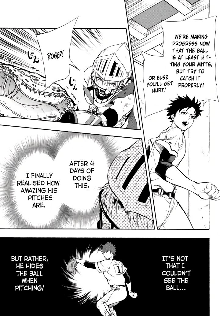 In Another World where Baseball is War, a High School Ace Player will Save a Weak Nation chapter 3 page 32