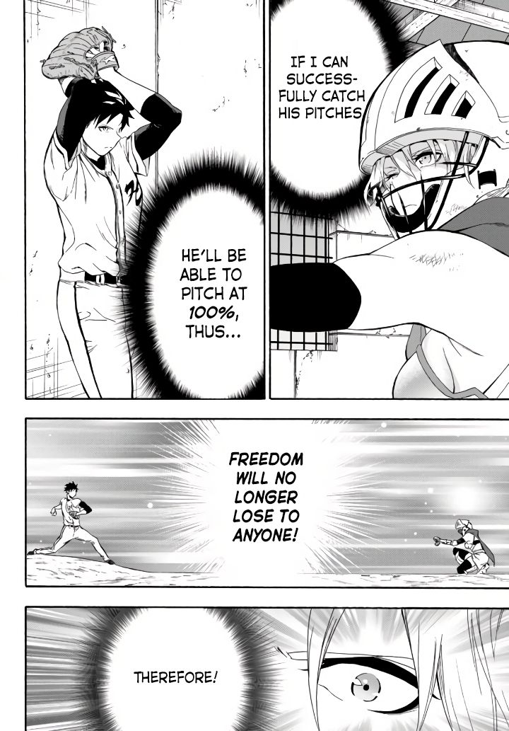 In Another World where Baseball is War, a High School Ace Player will Save a Weak Nation chapter 3 page 35
