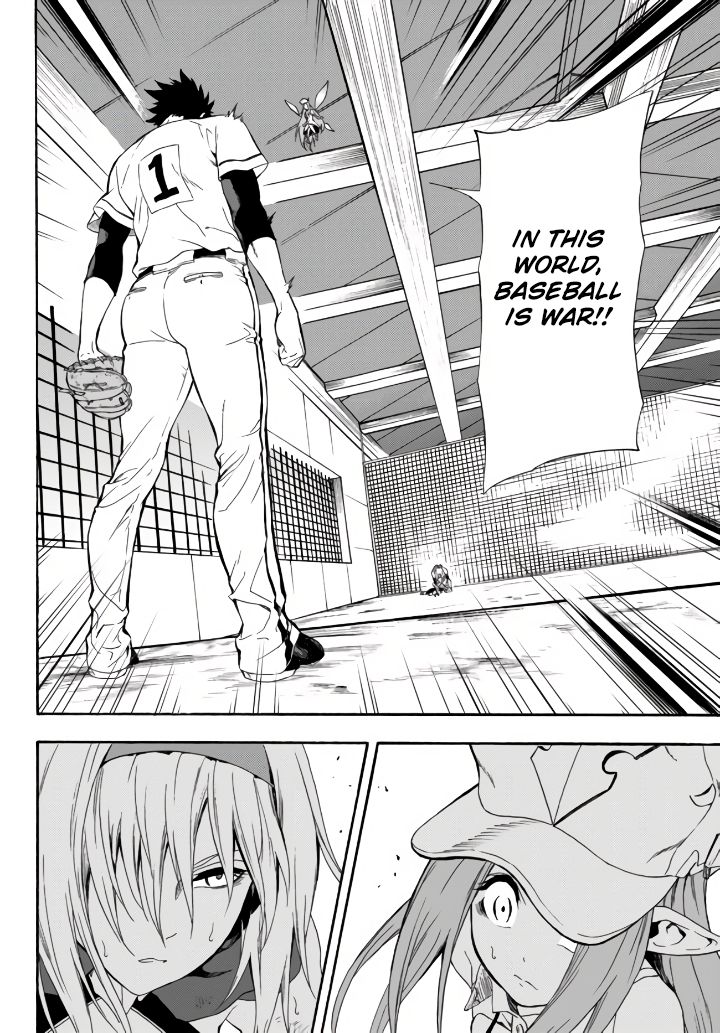 In Another World where Baseball is War, a High School Ace Player will Save a Weak Nation chapter 3 page 9