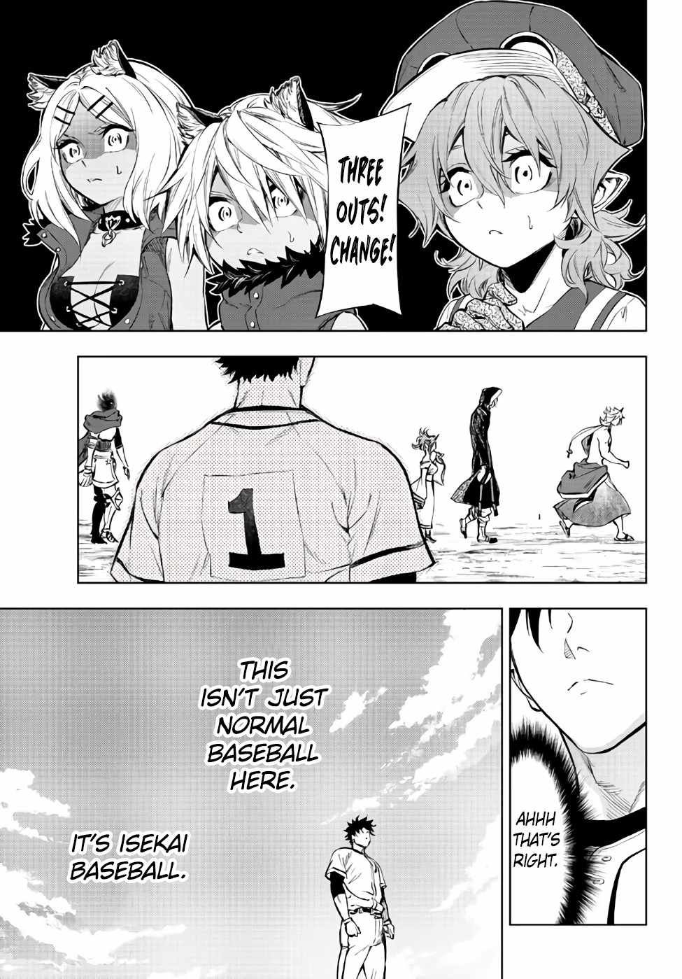 In Another World where Baseball is War, a High School Ace Player will Save a Weak Nation chapter 30.1 page 25