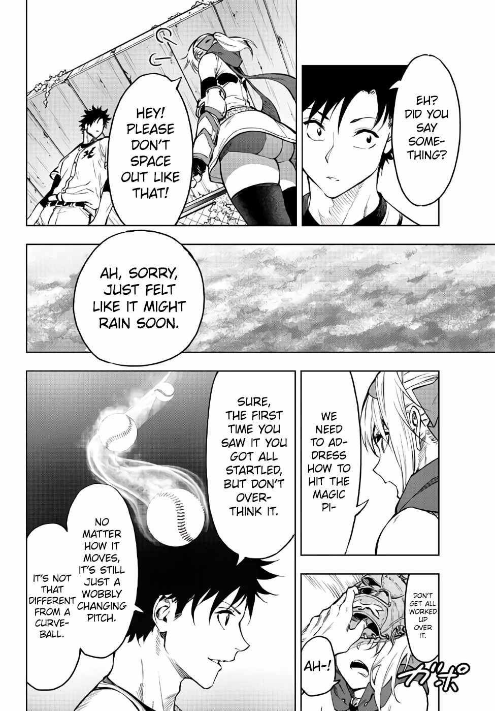 In Another World where Baseball is War, a High School Ace Player will Save a Weak Nation chapter 31.1 page 12