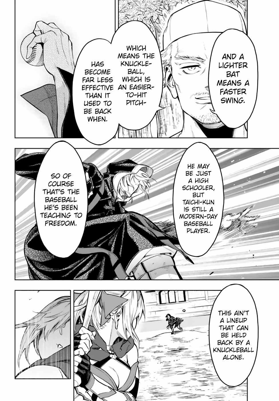 In Another World where Baseball is War, a High School Ace Player will Save a Weak Nation chapter 31.2 page 17