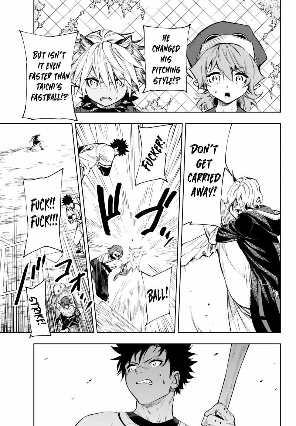 In Another World where Baseball is War, a High School Ace Player will Save a Weak Nation chapter 32.1 page 12