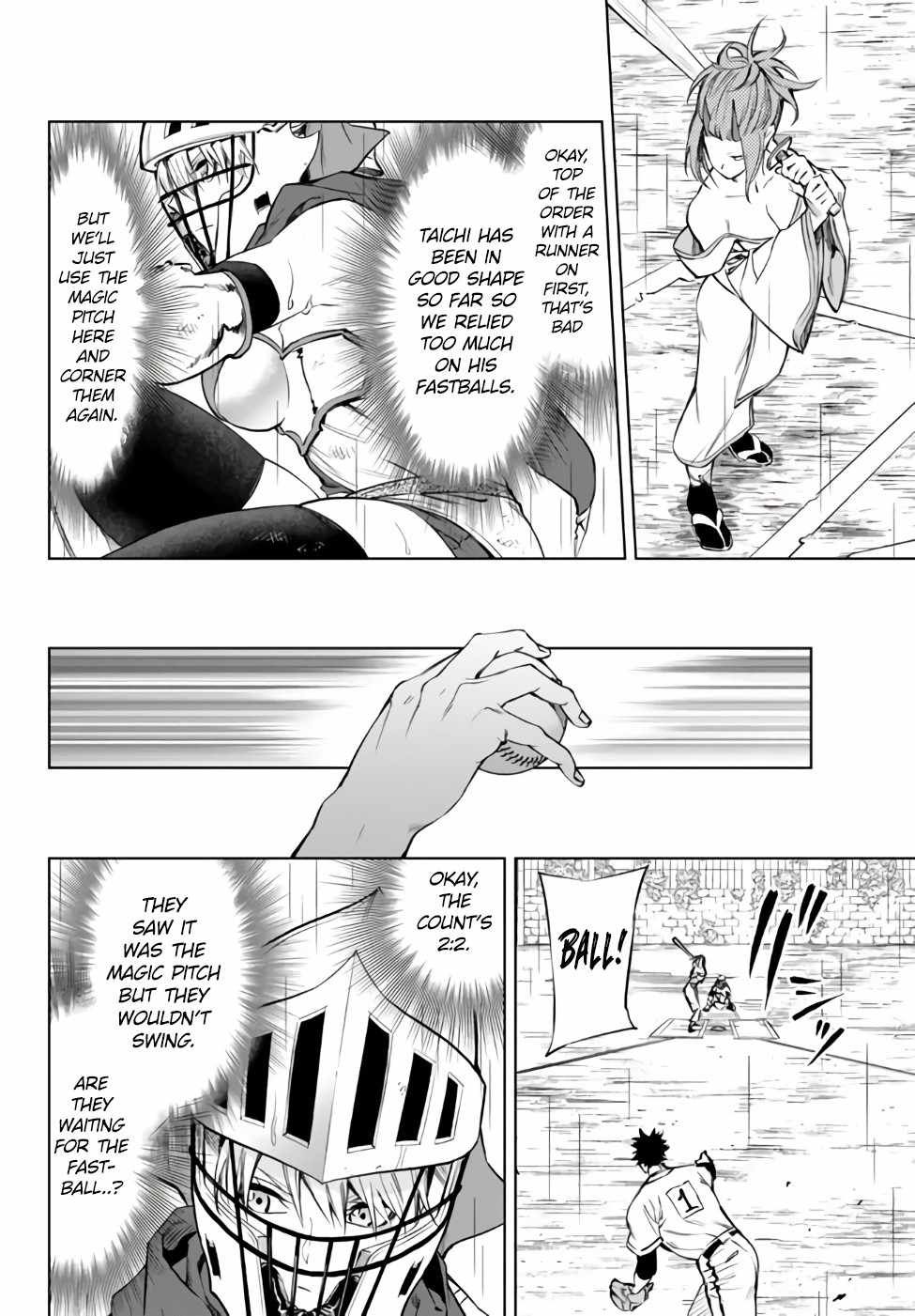 In Another World where Baseball is War, a High School Ace Player will Save a Weak Nation chapter 32.2 page 18