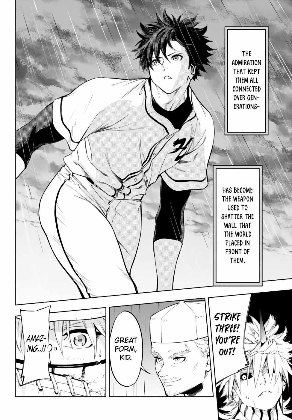 In Another World where Baseball is War, a High School Ace Player will Save a Weak Nation chapter 33.1 page 23