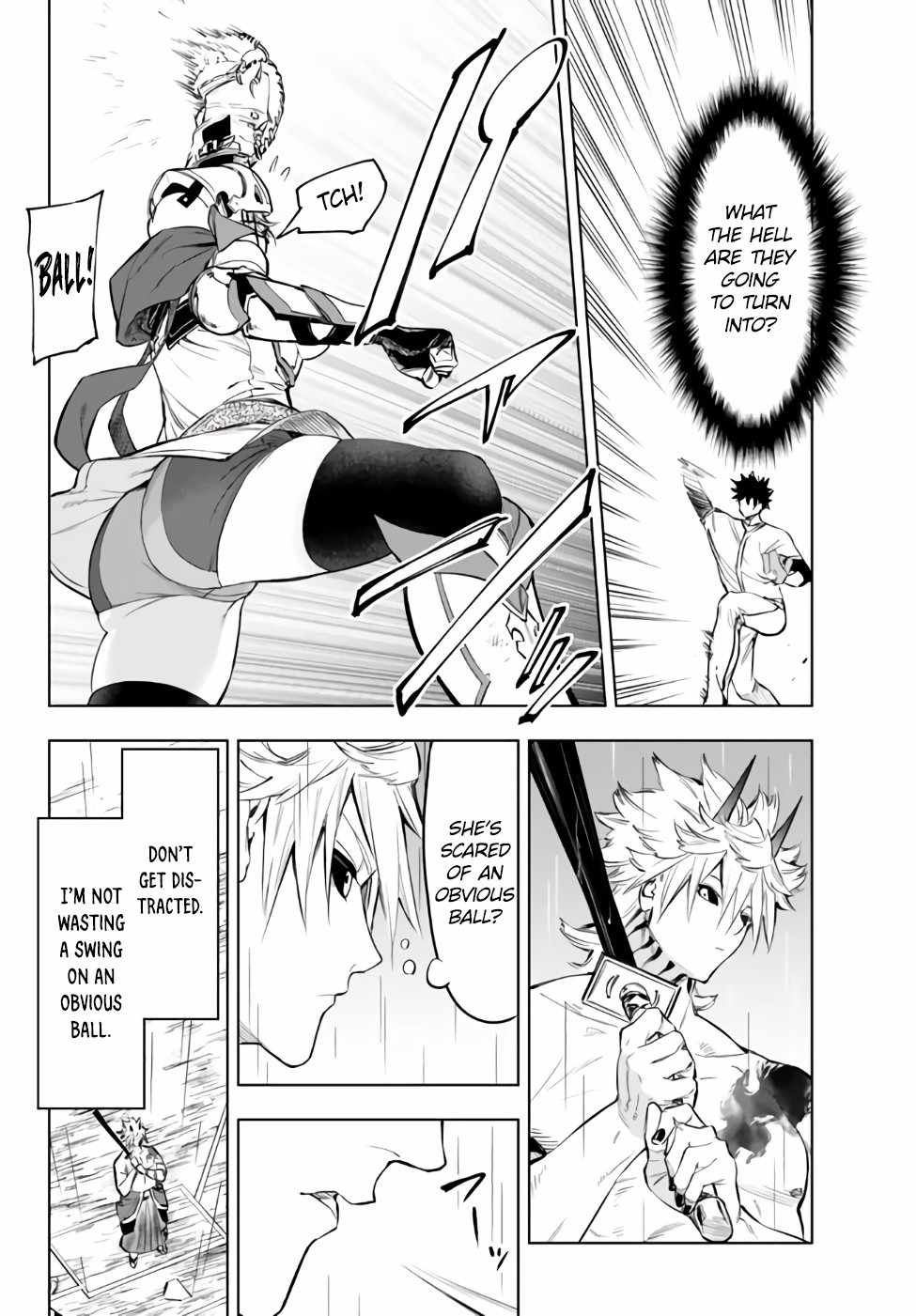 In Another World where Baseball is War, a High School Ace Player will Save a Weak Nation chapter 33.1 page 8