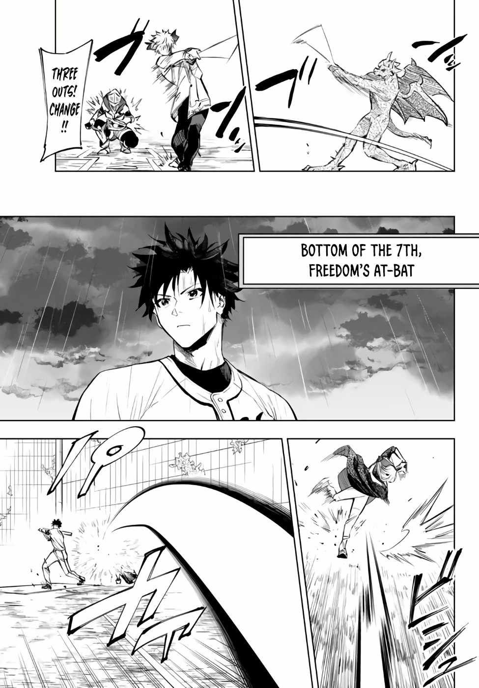 In Another World where Baseball is War, a High School Ace Player will Save a Weak Nation chapter 34.1 page 15