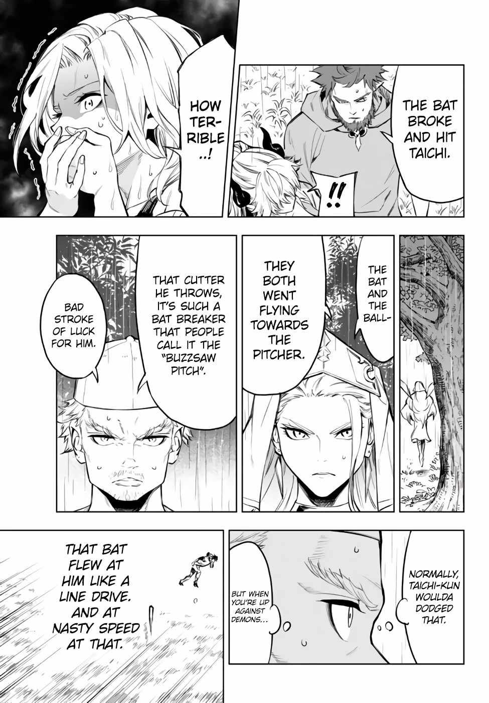 In Another World where Baseball is War, a High School Ace Player will Save a Weak Nation chapter 34.2 page 5