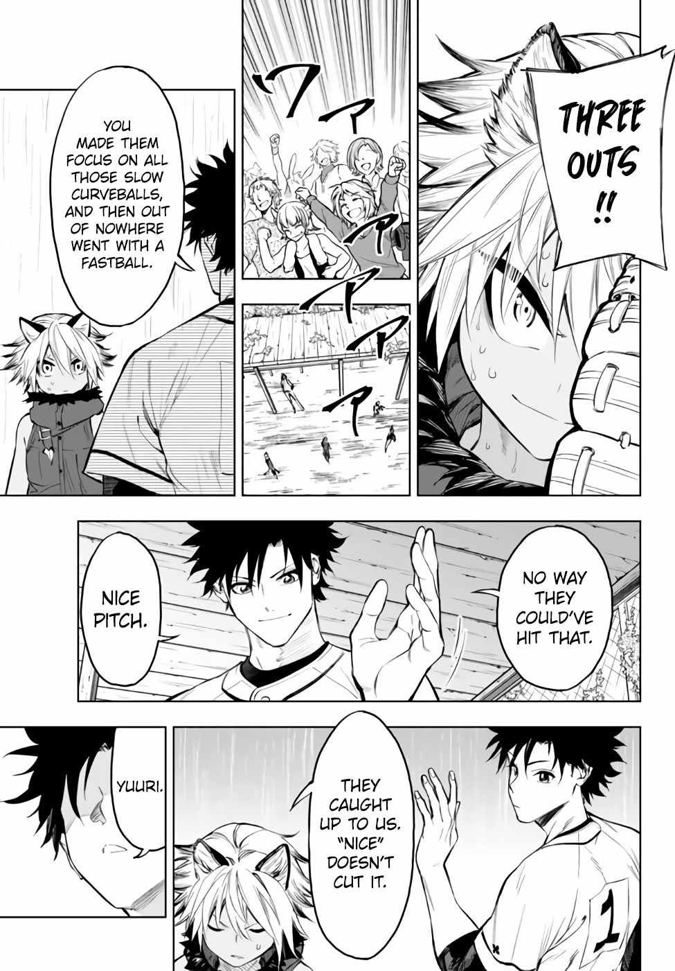 In Another World where Baseball is War, a High School Ace Player will Save a Weak Nation chapter 35.2 page 27