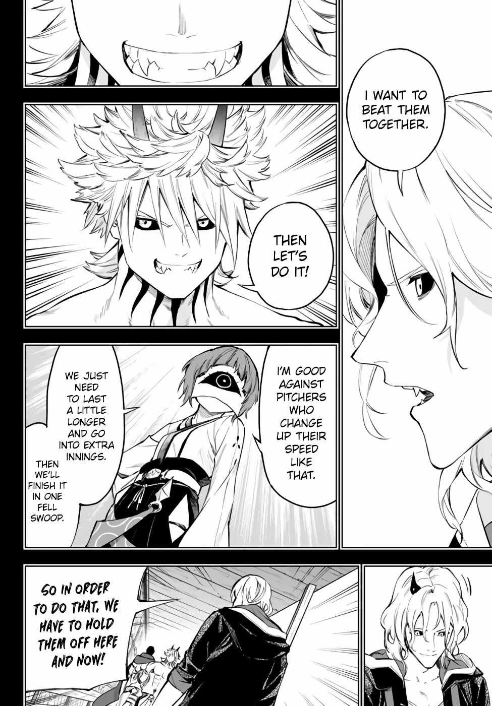 In Another World where Baseball is War, a High School Ace Player will Save a Weak Nation chapter 36.1 page 6