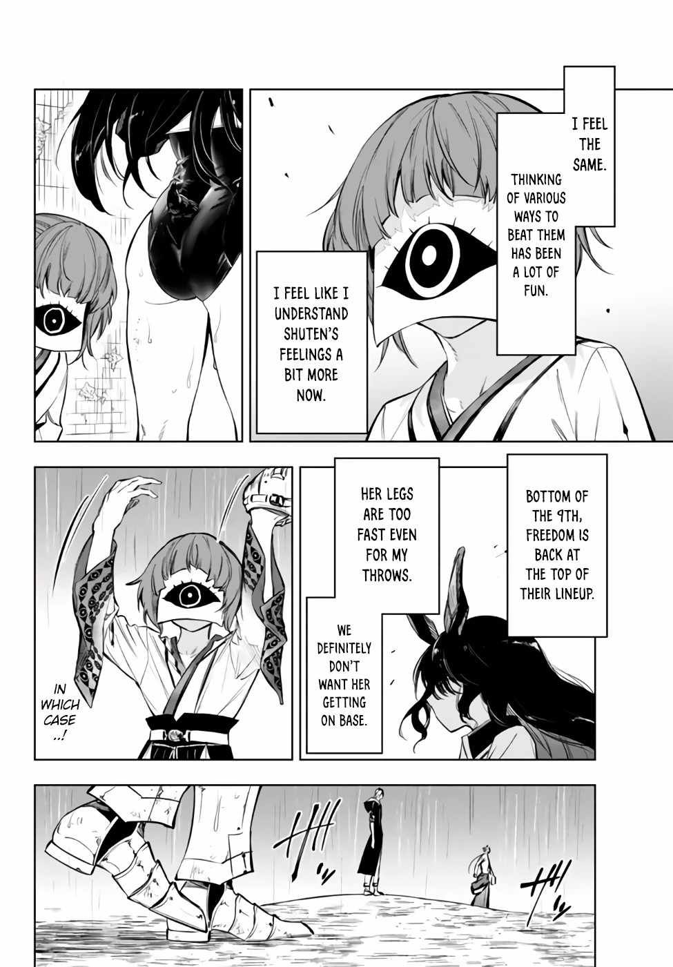 In Another World where Baseball is War, a High School Ace Player will Save a Weak Nation chapter 36.1 page 8
