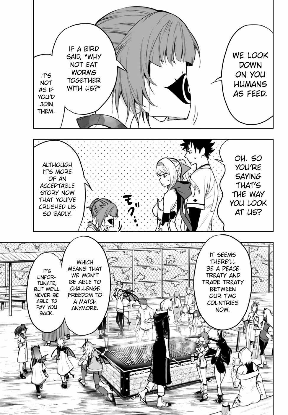 In Another World where Baseball is War, a High School Ace Player will Save a Weak Nation chapter 37.1 page 17