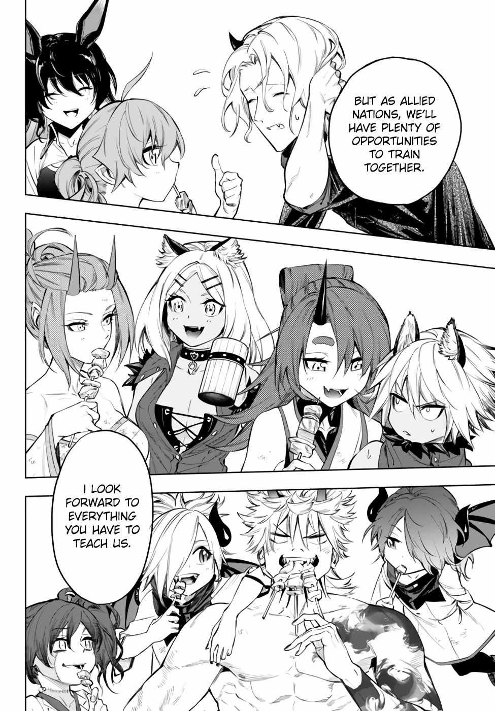 In Another World where Baseball is War, a High School Ace Player will Save a Weak Nation chapter 37.1 page 18