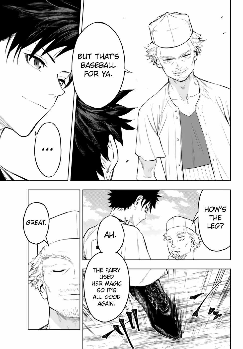 In Another World where Baseball is War, a High School Ace Player will Save a Weak Nation chapter 37.1 page 21