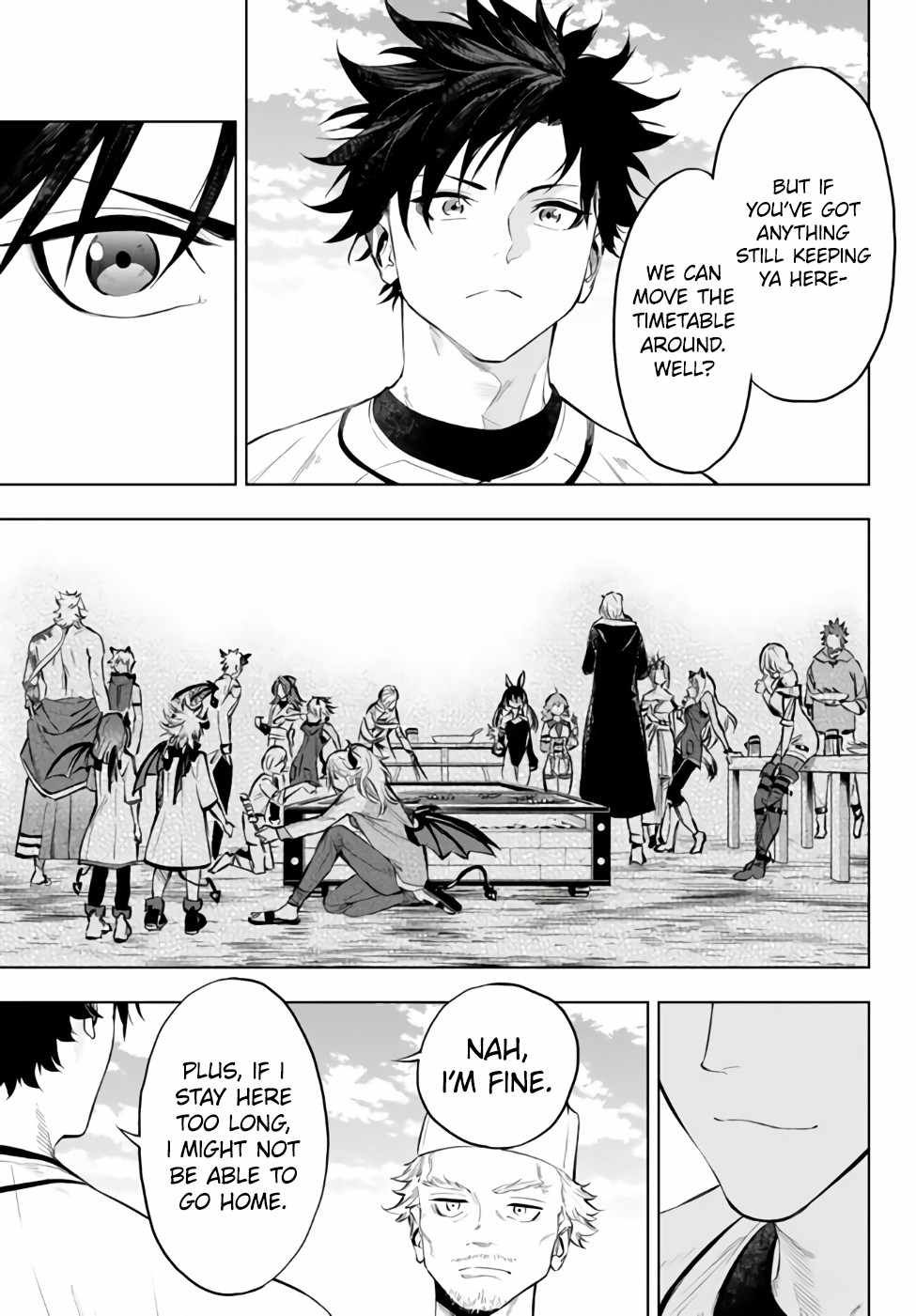 In Another World where Baseball is War, a High School Ace Player will Save a Weak Nation chapter 37.1 page 23