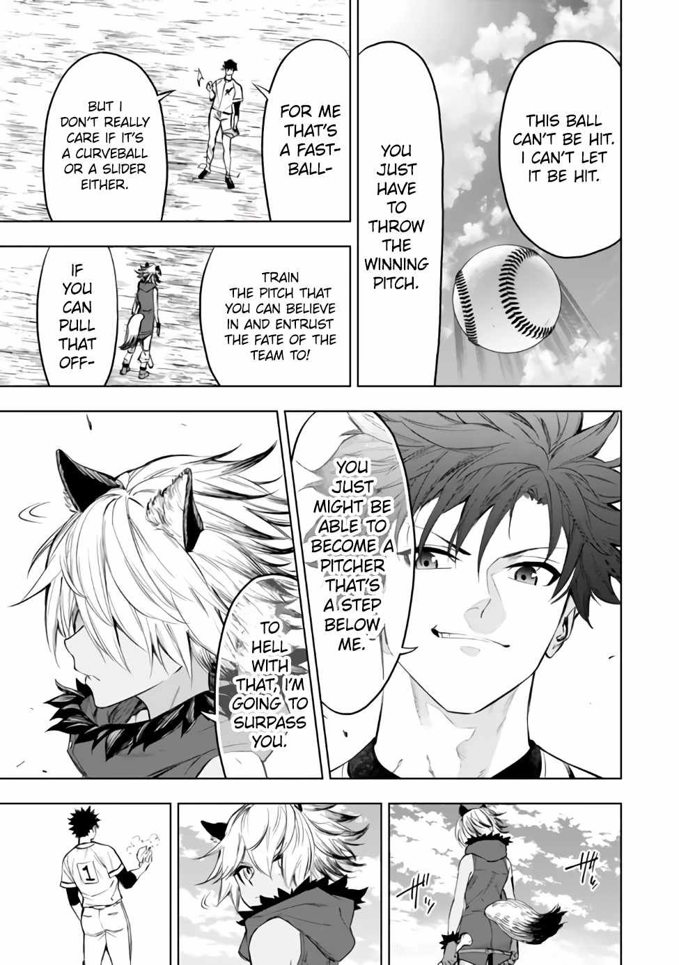 In Another World where Baseball is War, a High School Ace Player will Save a Weak Nation chapter 38.1 page 15