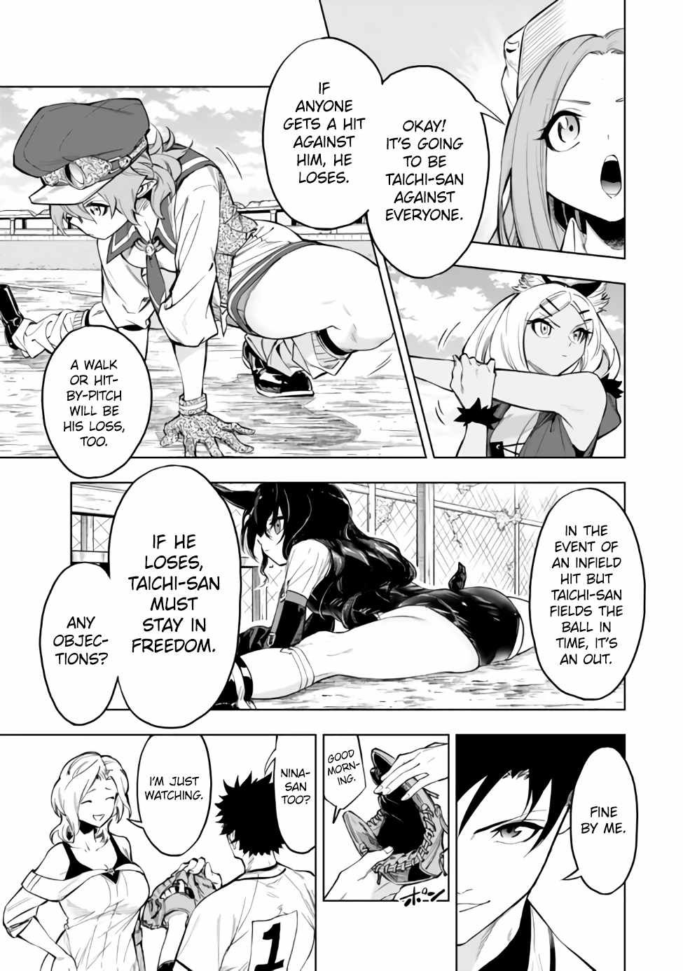 In Another World where Baseball is War, a High School Ace Player will Save a Weak Nation chapter 38.1 page 3