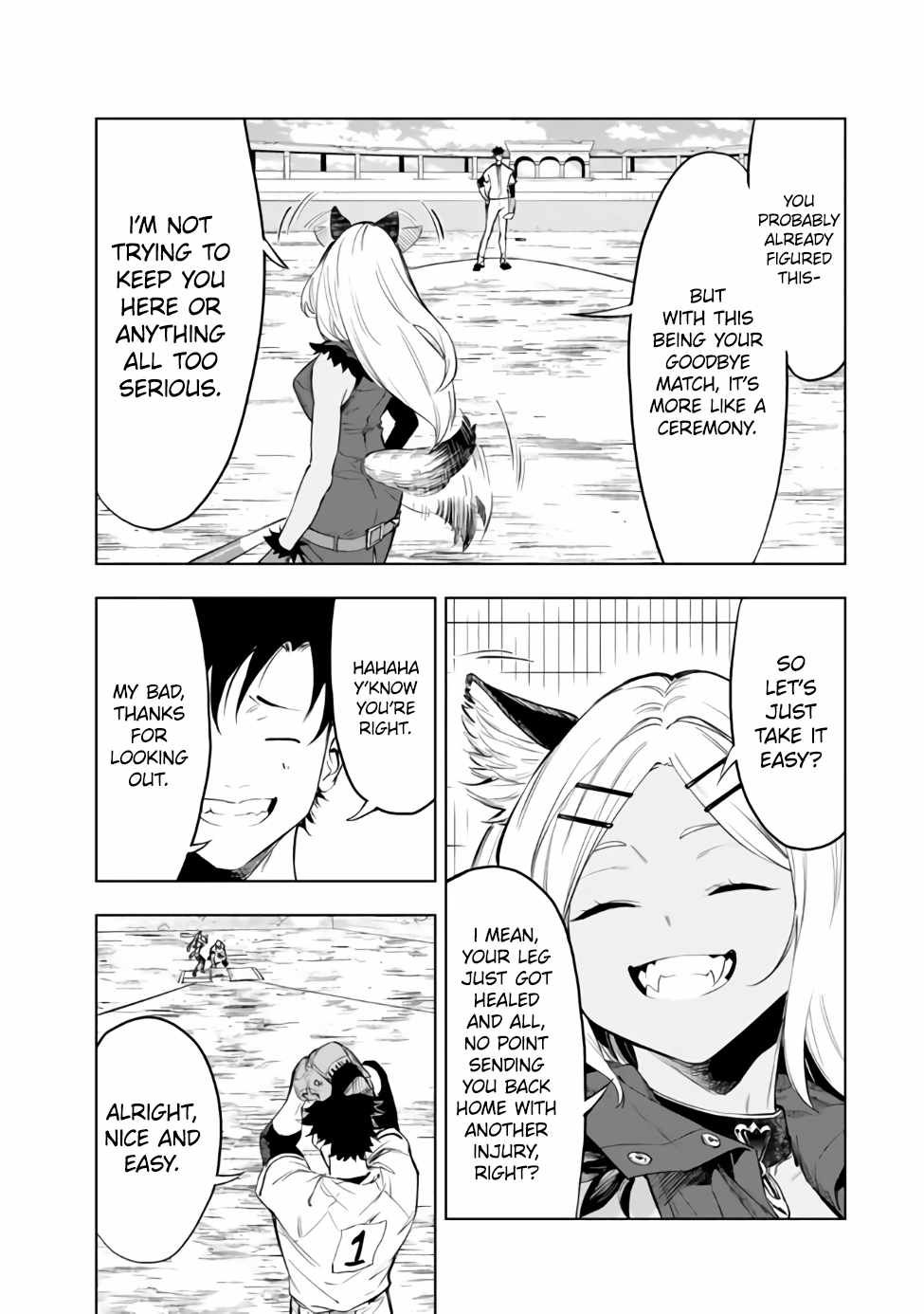 In Another World where Baseball is War, a High School Ace Player will Save a Weak Nation chapter 38.2 page 16