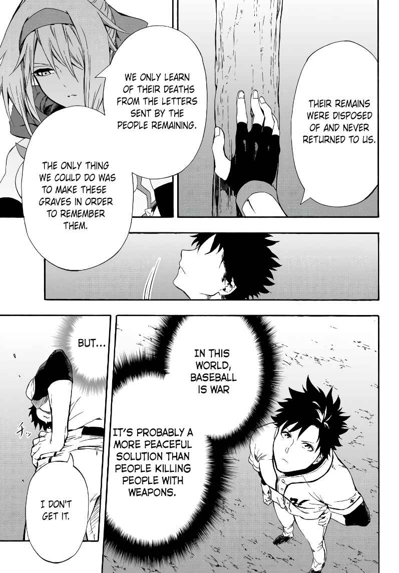 In Another World where Baseball is War, a High School Ace Player will Save a Weak Nation chapter 4.1 page 4