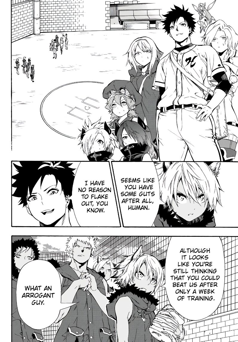 In Another World where Baseball is War, a High School Ace Player will Save a Weak Nation chapter 4 page 10