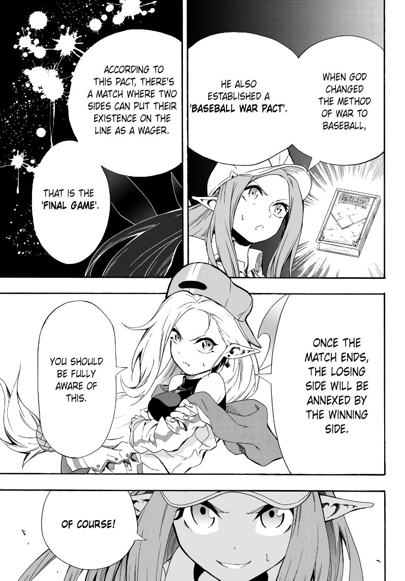 In Another World where Baseball is War, a High School Ace Player will Save a Weak Nation chapter 4 page 15